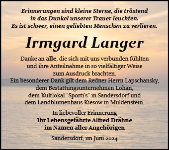 Irmgard Langer