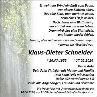 Klaus-Dieter Schneider