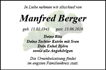 Manfred Berger