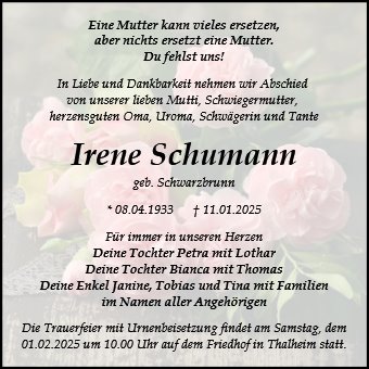 Irene Schumann