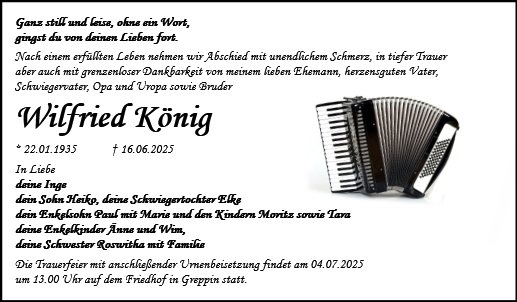 Wilfried König