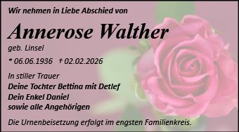 Annerose Walther