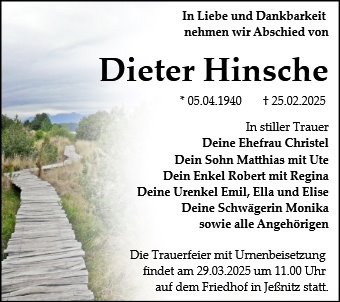 Dieter Hinsche