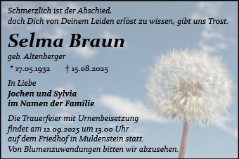 Selma Braun