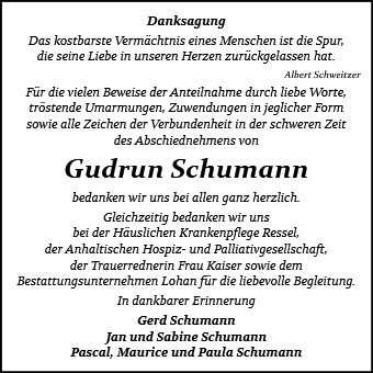 Gudrun Schumann