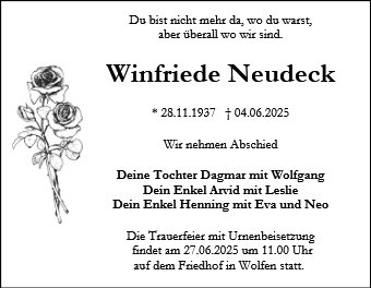 Winfriede Neudeck