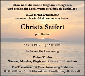 Christa Seifert