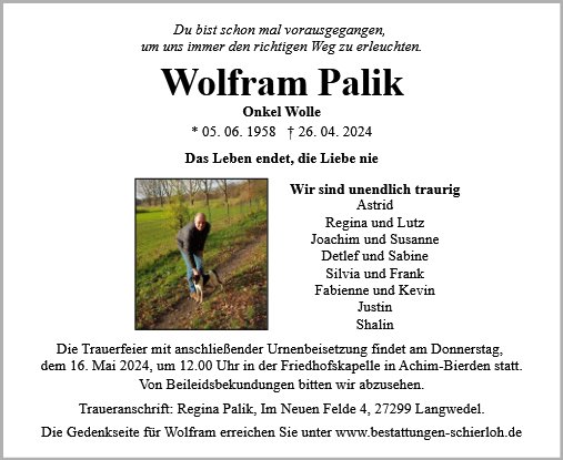 Wolfram Palik