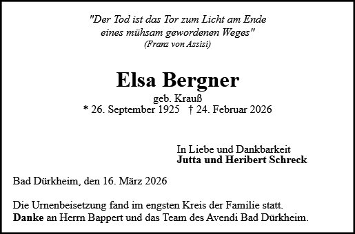 Elsa Bergner