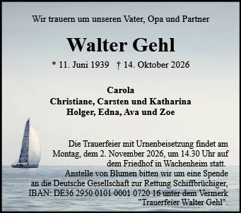 Walter Gehl