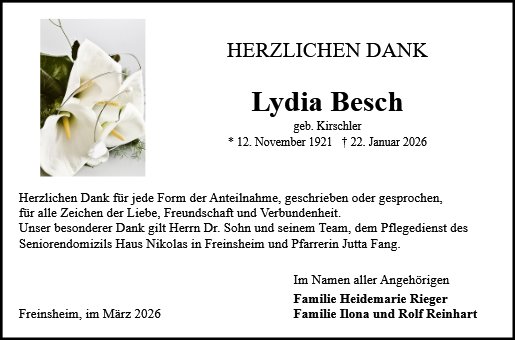 Lydia Besch