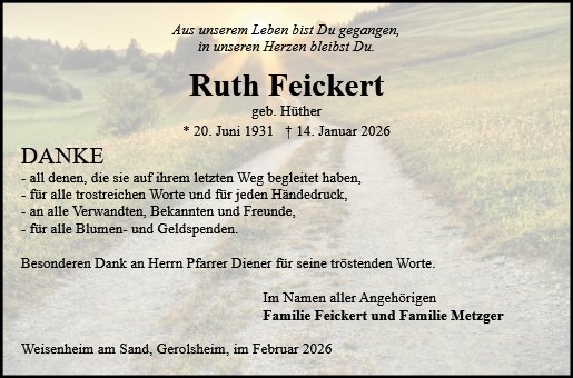 Ruth Feickert