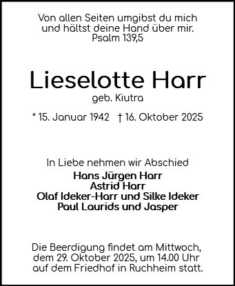 Lieselotte Harr