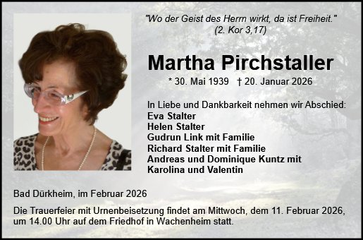 Martha Pirchstaller