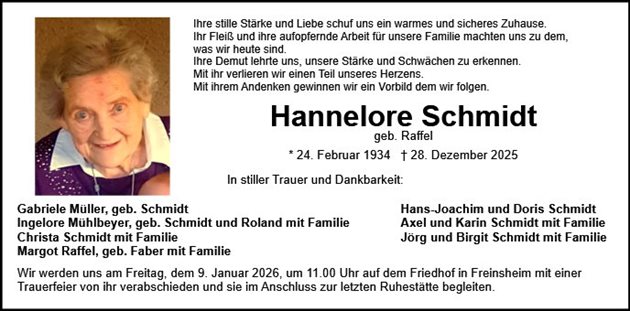 Hannelore Schmidt