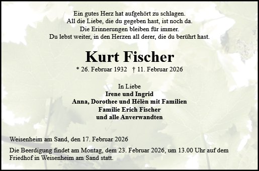 Kurt Fischer