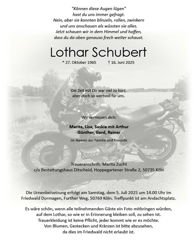 Lothar Schubert