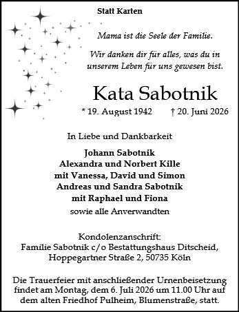 Kata Sabotnik