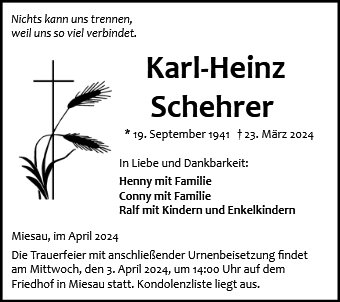 Schehrer Karl-Heinz