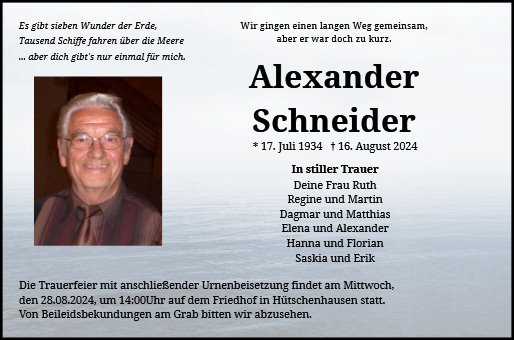 Alexander Schneider