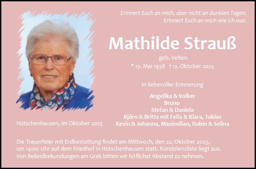 Mathilde Strauß
