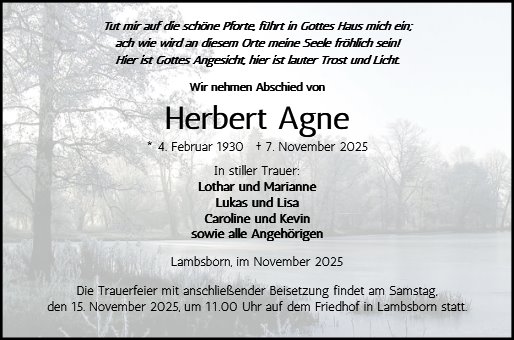 Herbert Agne
