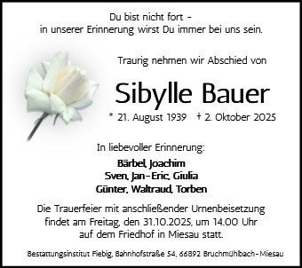 Sibylle Bauer