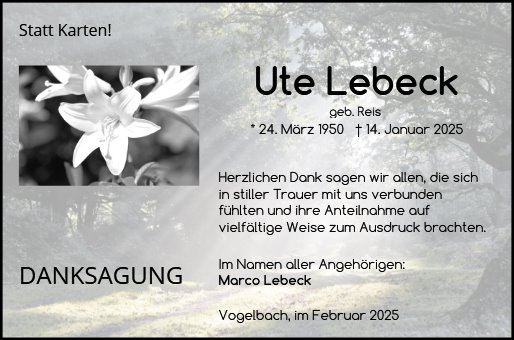 Ute Lebeck 