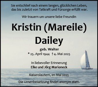 Mareile ( Kristin) Dailey