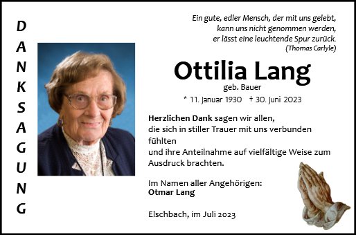 Ottilia Lang