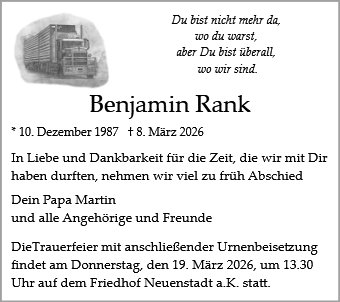 Benjamin Rank