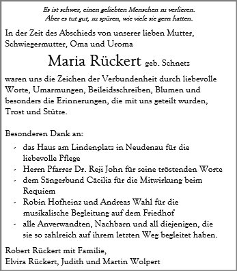 Maria Rückert