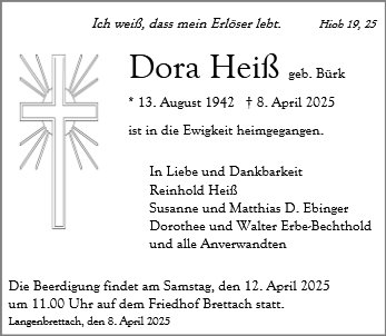 Dora Heiß