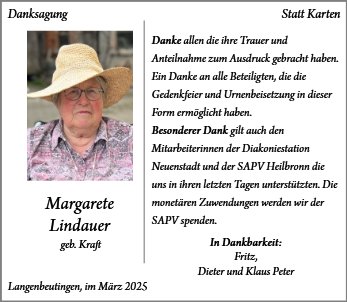 Margarete Lindauer