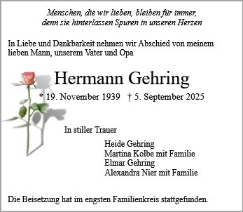 Hermann Gehring