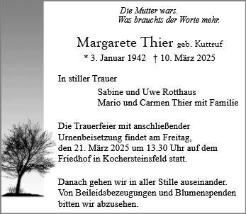Margarete Thier