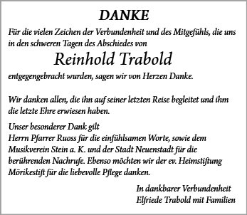 Reinhold Trabold