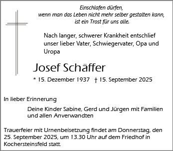 Josef Schäffer