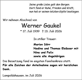 Werner Gaukel