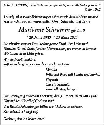 Marianne Schramm