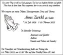 Anzeige