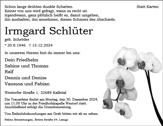 Irmgard Schlüter