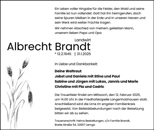 Albrecht Brandt