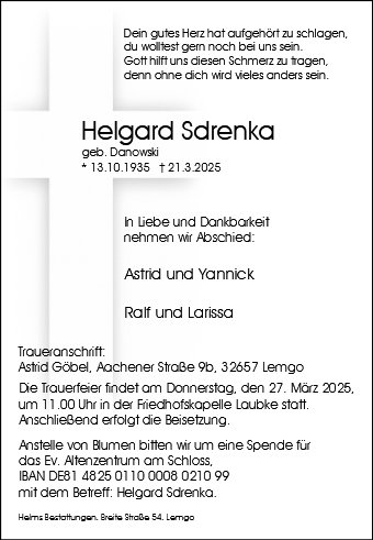 Helgard Sdrenka