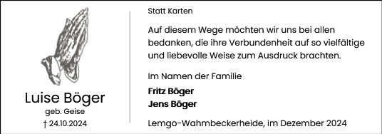 Luise Böger