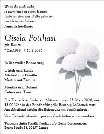 Gisela Potthast