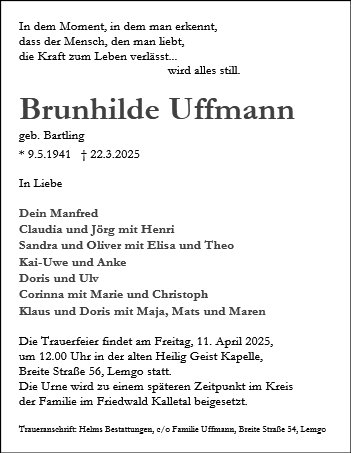 Brunhilde Uffmann