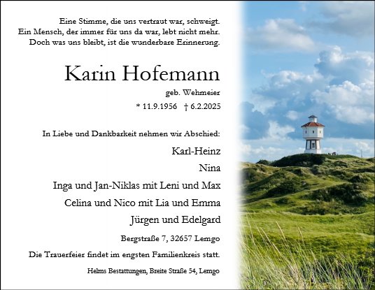 Karin Hofemann