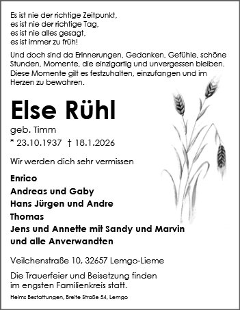 Else Rühl