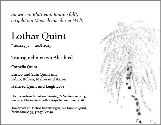 Lothar Quint